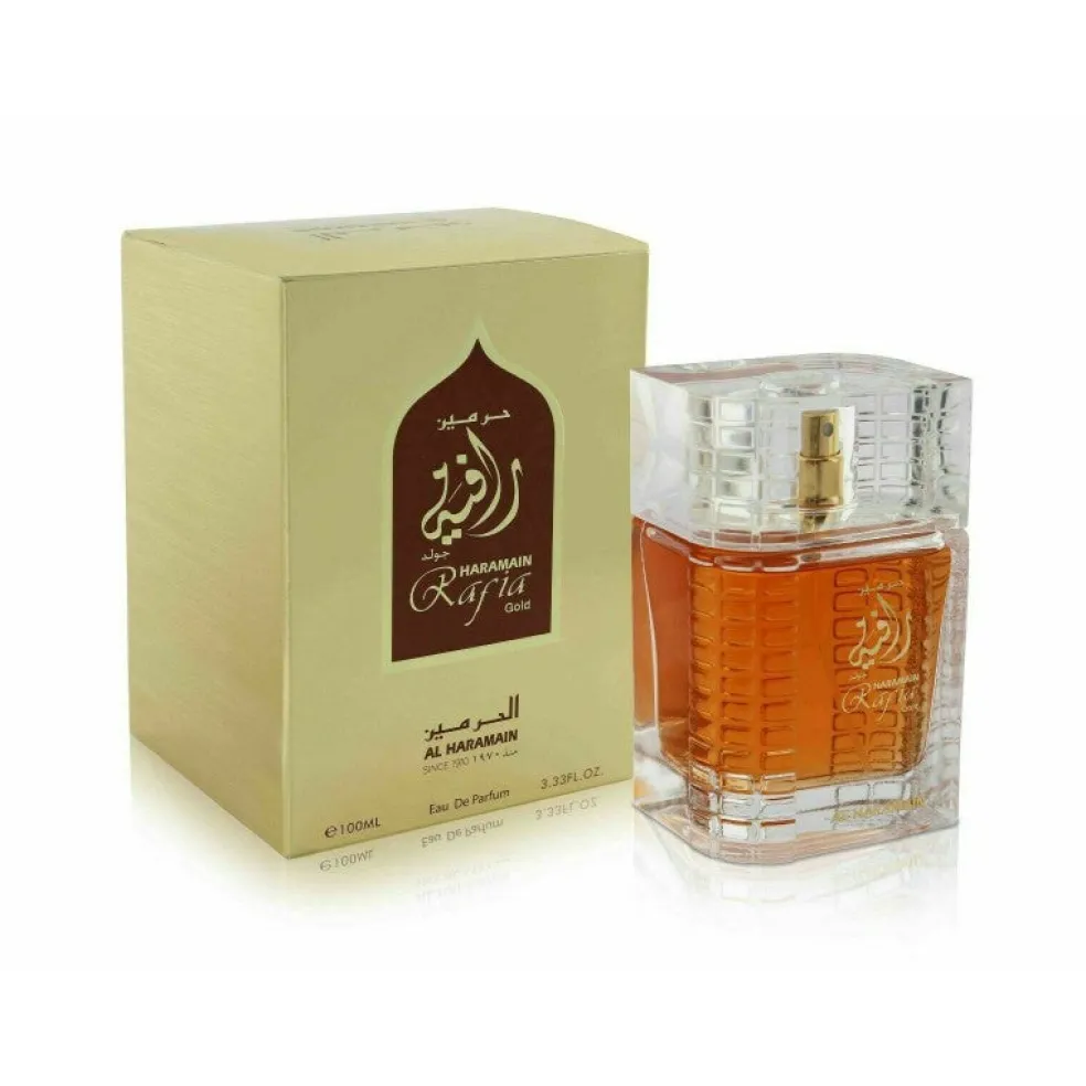 Al Haramain Rafia Gold Arabian Perfume 100ml Spray