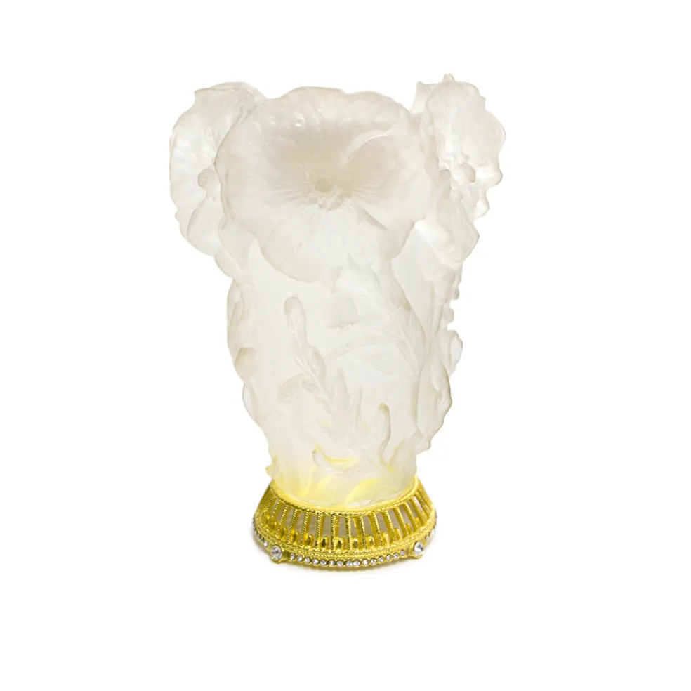 Luxury Floral Crystal Bukhoor Burner